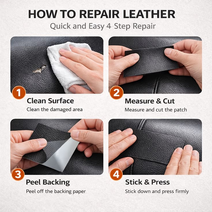 Instant Leather Repair Patch | Premium And Durable